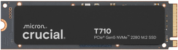 Crucial T710 4TB  SSD w/ heatsink PCIe Gen5 NVME M.2 2280