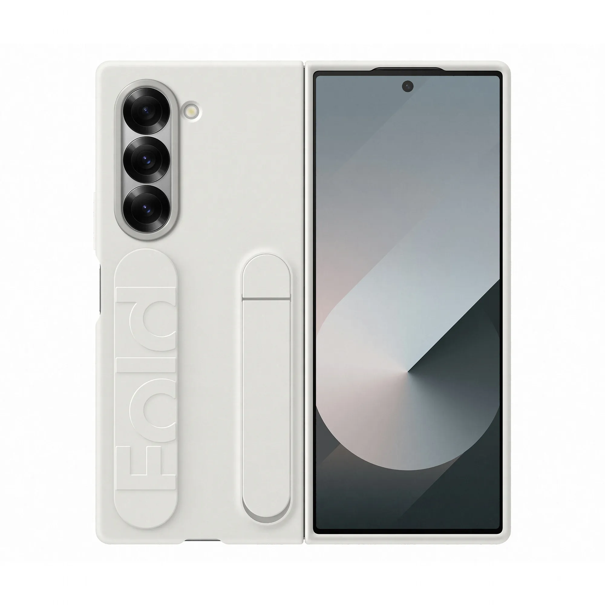 Samsung Galaxy Z Fold6 -silikonikuori, Valkoinen