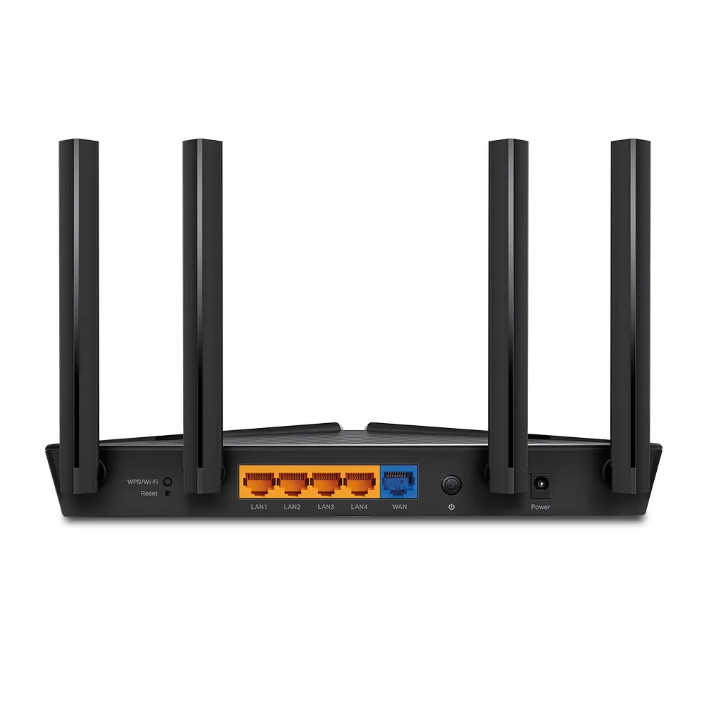 TP-Link EX220 Router, Wi-Fi 6, AX1800, Dual-band, Black