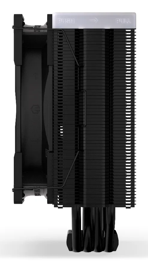 Endorfy Fera 5, 120 mm ARGB -prosessorij&auml;&auml;hdytin, musta