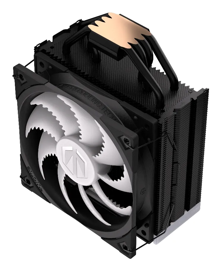 Endorfy Fera 5, 120 mm ARGB -prosessorij&auml;&auml;hdytin, musta