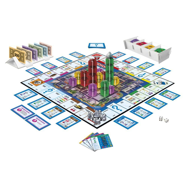 Hasbro Monopoly Builder -lautapeli (SE/FI)