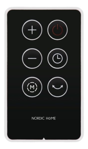 Nordic Home FT-527 -tornituuletin, musta