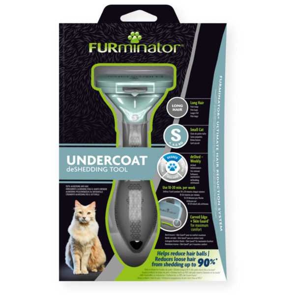 FURminator - furminator för långhåriga katter - S