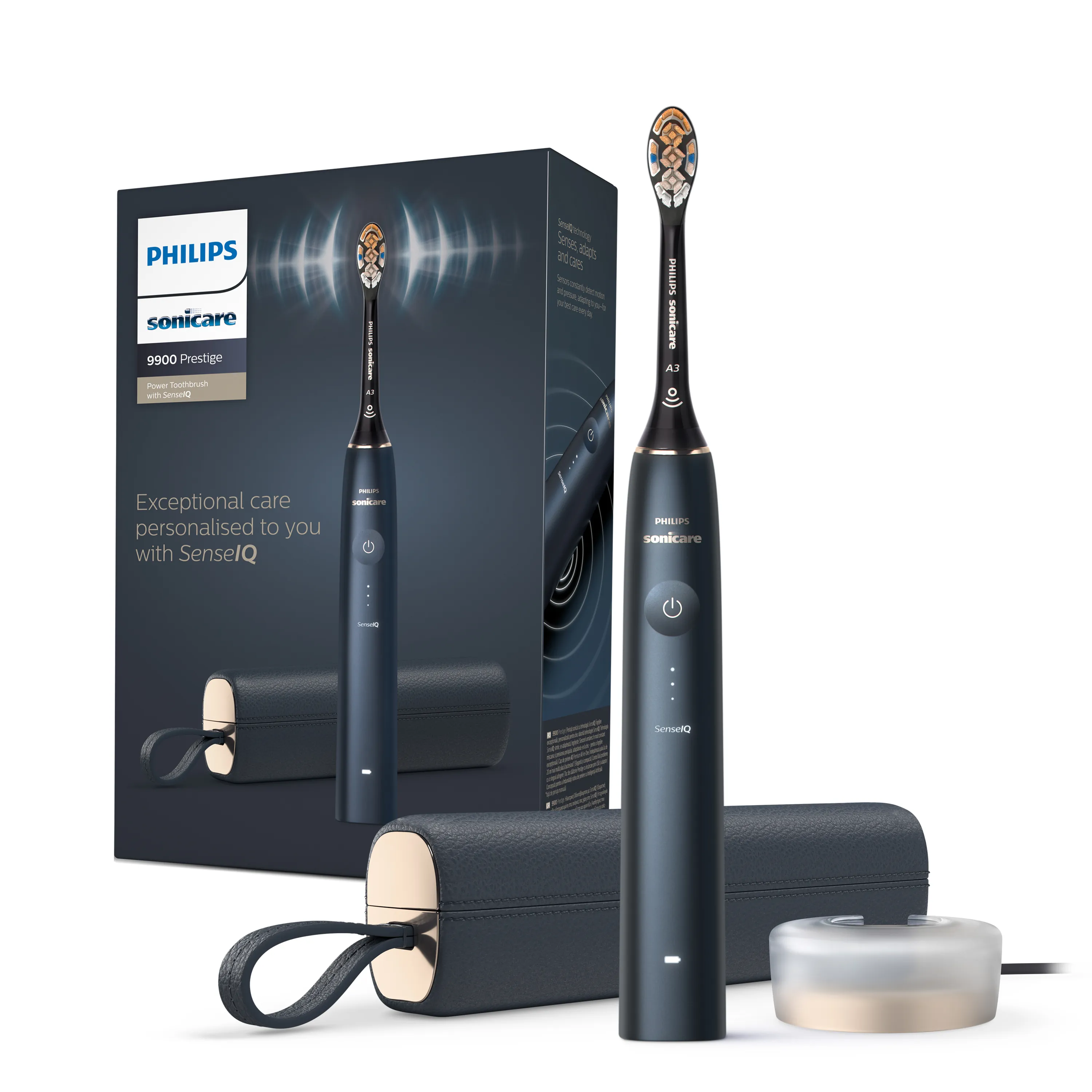 Philips Prestige 9900 -sähköhammasharja, Sininen