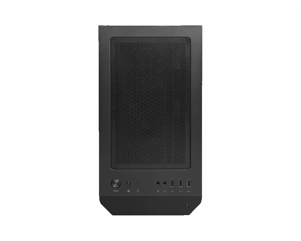 MSI MAG FORGE M100R - miditornikotelo, Musta, Läpinäkyvä