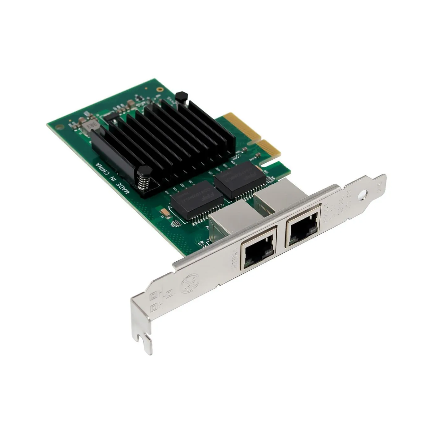 2 port RJ45 network card, PCIe