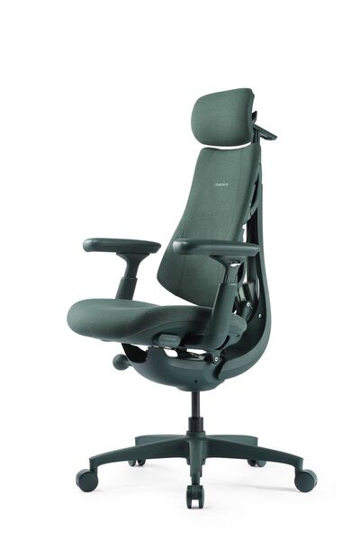 LiberNovo Omni Ergonomic Chair - 48cm Moss Green