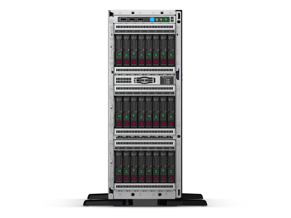 HPE ProLiant ML350 Gen10 High Performance - Palvelin - torni - 4U - 2-teinen - 1 x Xeon Gold 5218 / 2.3 GHz - RAM 32 GB - SAS - pikavaihto 2.5" - ei kiintolevy&auml;