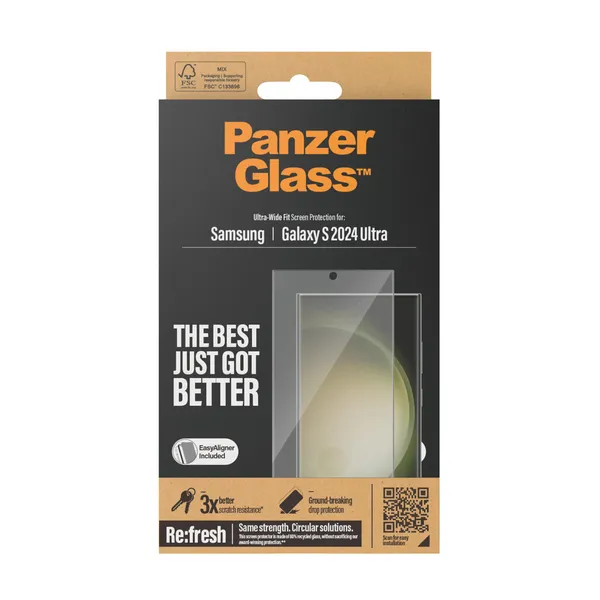 PanzerGlass Ultra-Wide Fit Alignerkit, Galaxy S24 Ultra - Screen Glass