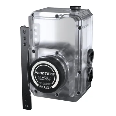 Phanteks Glacier EZ-Fit 140RES-D5, Acrylic Reservoir, D-RGB, Black