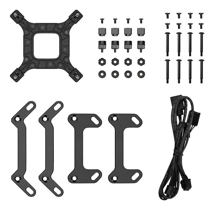 DeepCool LM240 240mm ARGB -nestej&auml;&auml;hdytin, musta