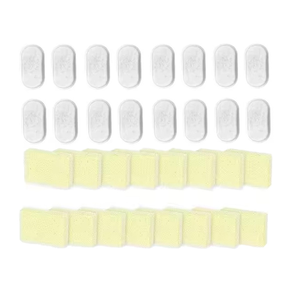 ROJECO RYSJPJXF-LX8 Replacement Filters for 1.5-Liter Pet Water Fountain, 16 Pack