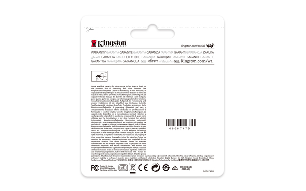 Kingston High-Endurance 64GB MicroSDXC - memory card
