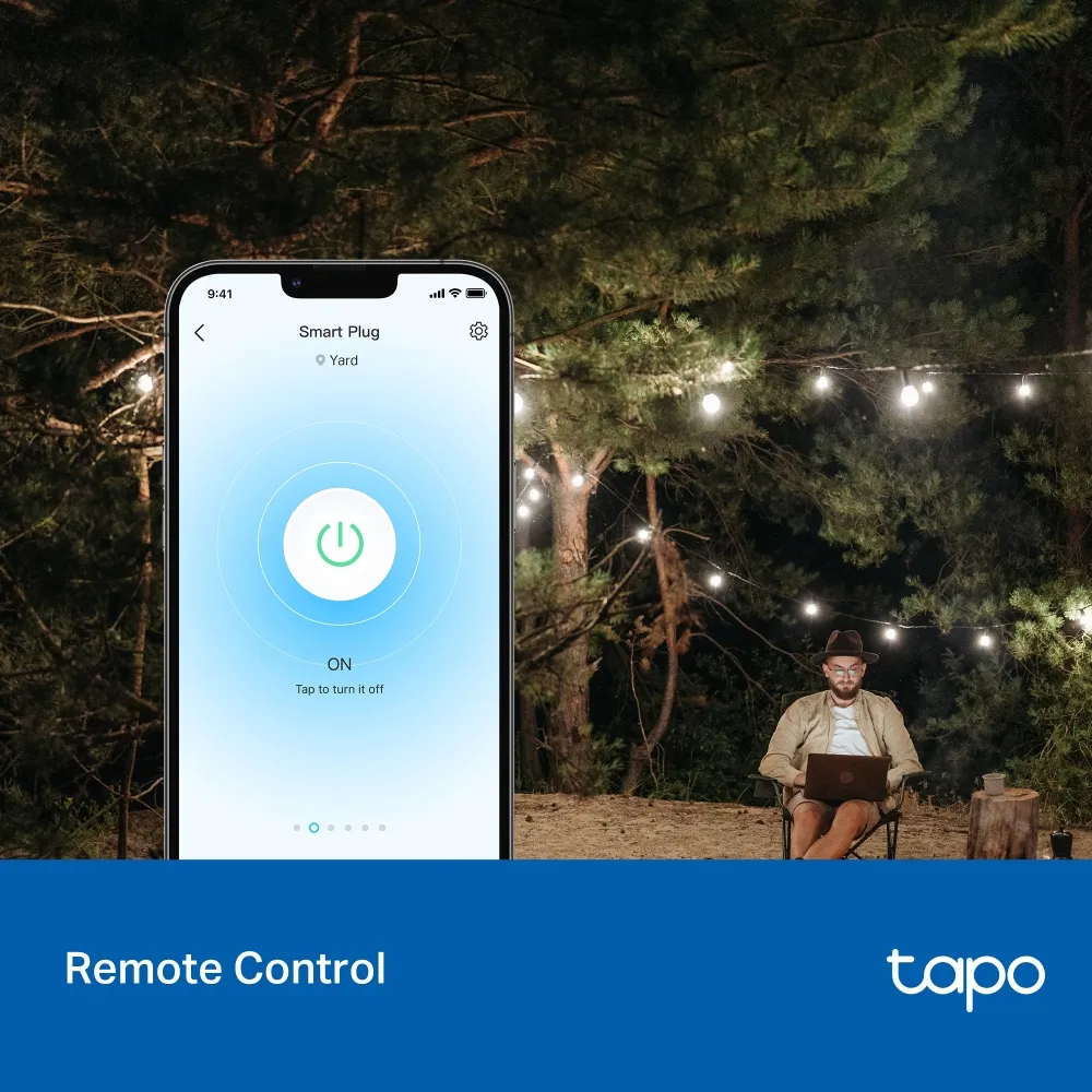 TP-Link Tapo P410M Smart Wi-Fi Outdoor Plug