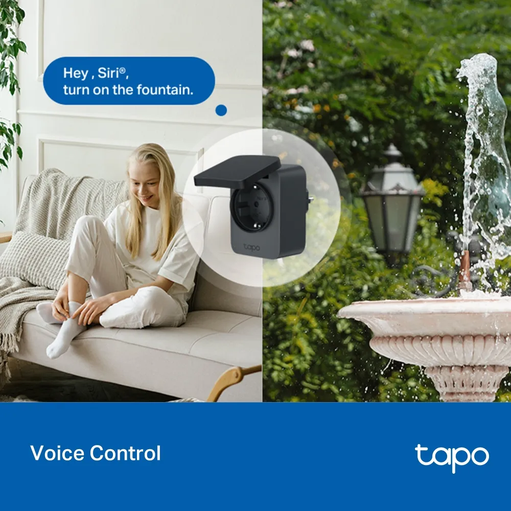 TP-Link Tapo P410M Smart Wi-Fi Outdoor Plug