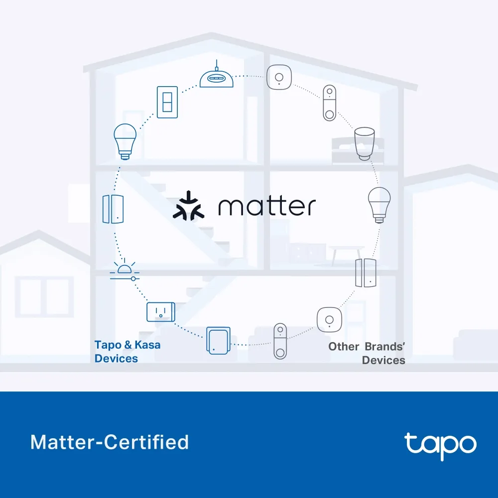 TP-Link Tapo P410M Smart Wi-Fi Outdoor Plug