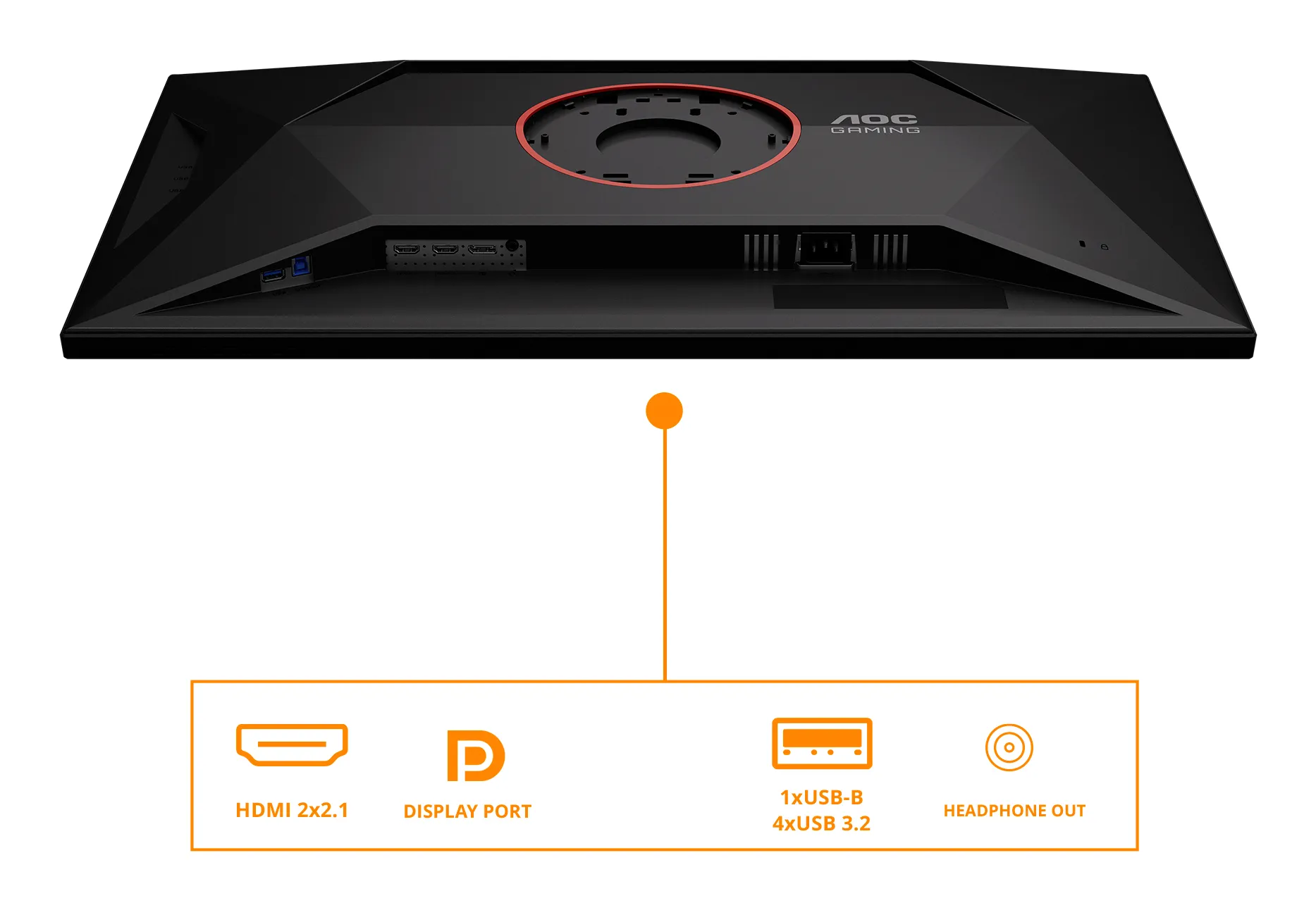 AOC U32G4U 31.5" 4K UHD, Fast IPS -pelin&auml;ytt&ouml;