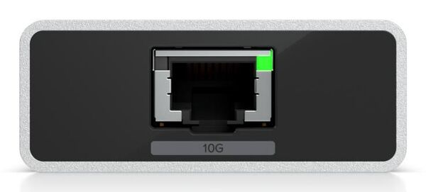 Ubiquiti 10G RJ45 USB-C Ethernet -sovitin, hopea
