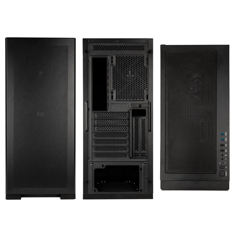 Kolink Unity Meshbay Performance Midi Tower Case - Black Mesh