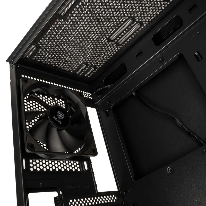 Kolink Unity Meshbay Performance Midi Tower Case - Black Mesh