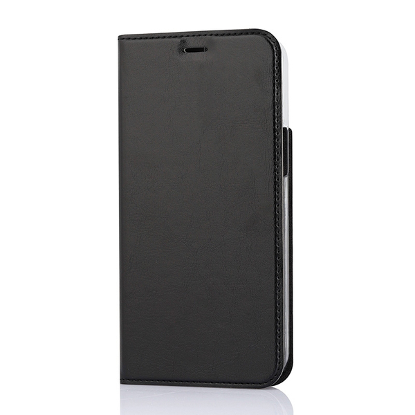 Wave Book Case, iPhone 12 Pro Max - case, Black