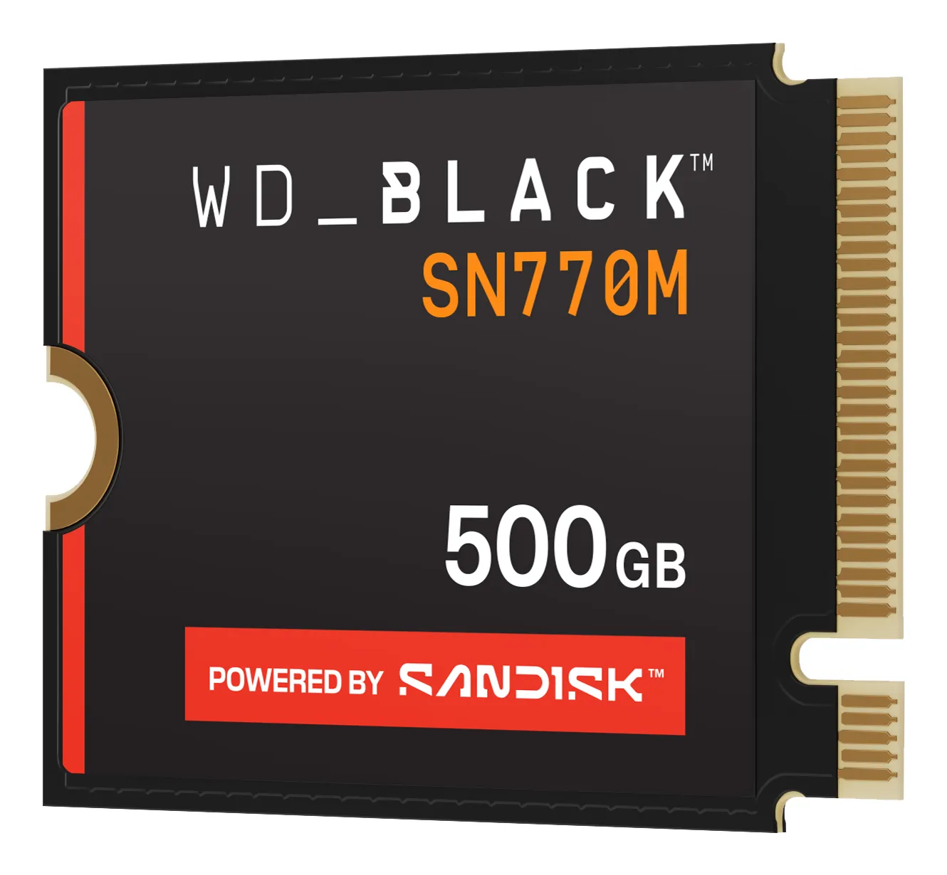WD_BLACK SN770M 500GB M.2 2230 PCIe 4.0 NVMe SSD