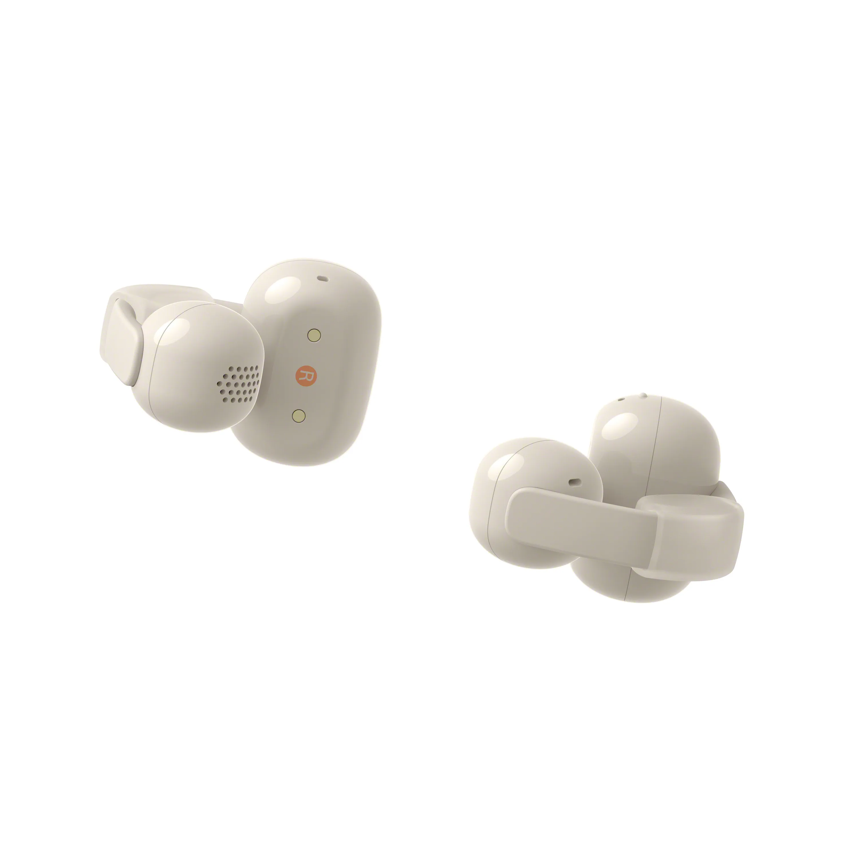 Sony LinkBuds Clip -langattomat nappikuulokkeet, beige