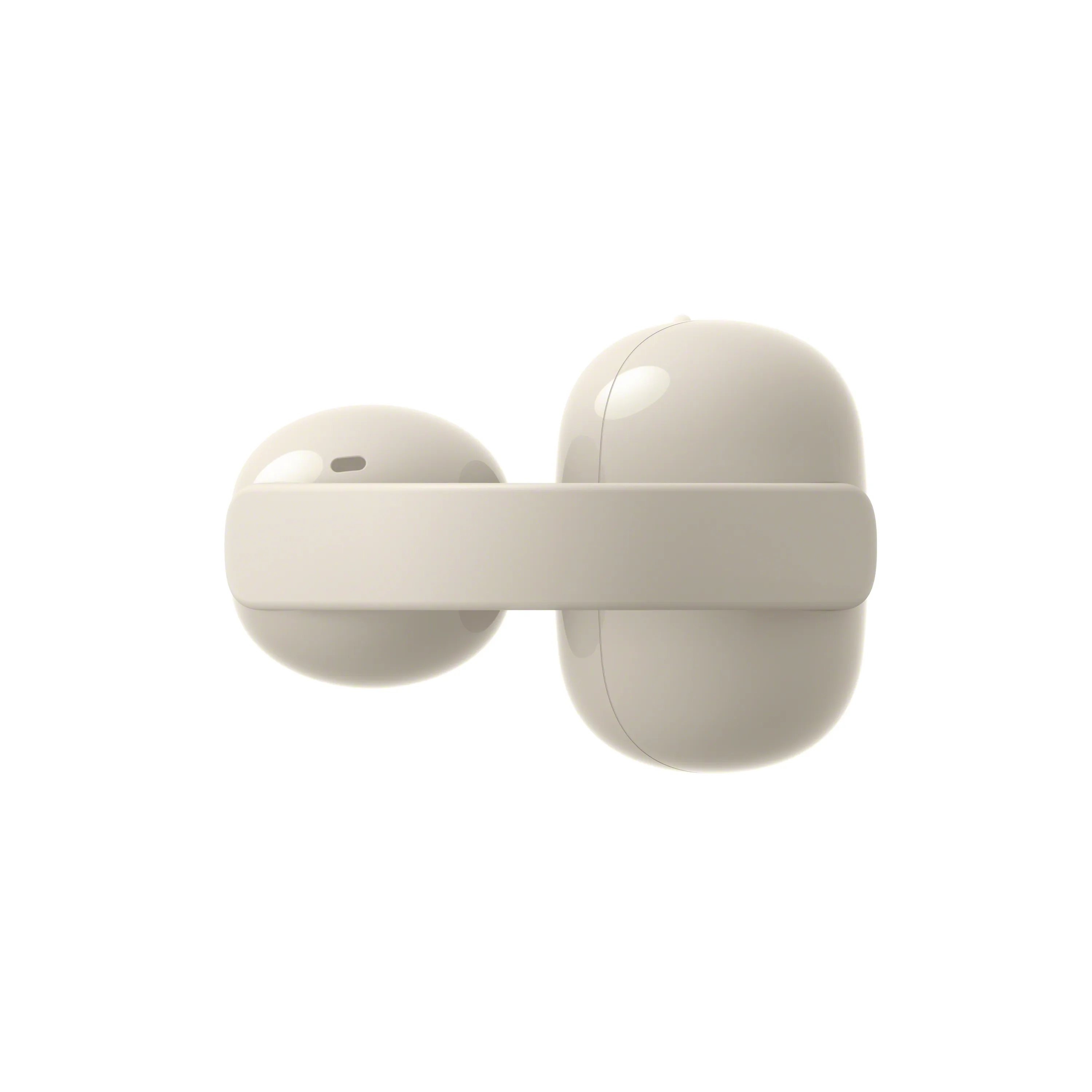 Sony LinkBuds Clip -langattomat nappikuulokkeet, beige