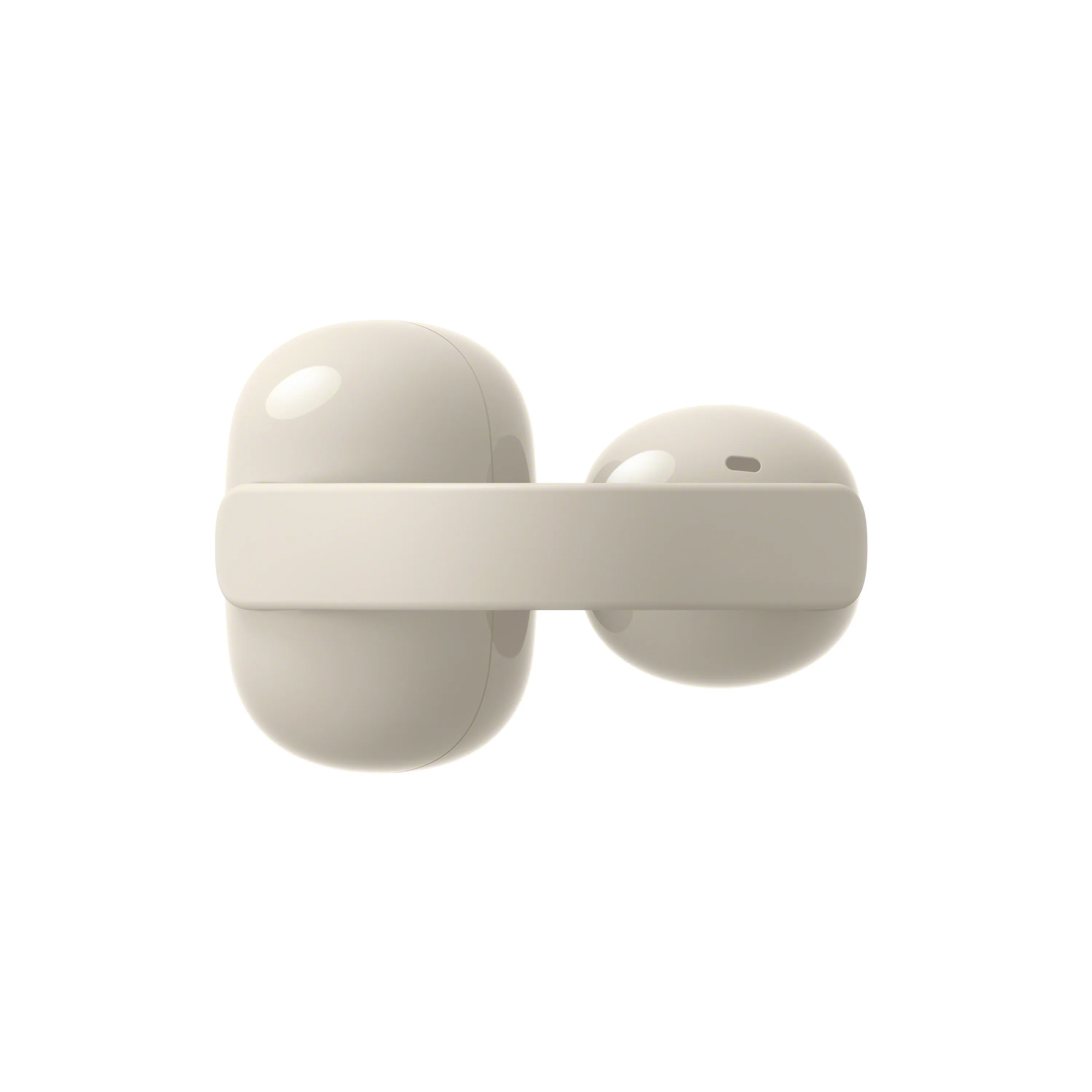 Sony LinkBuds Clip -langattomat nappikuulokkeet, beige