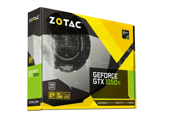 Zotac GeForce GTX 1050 2GB, -n&auml;yt&ouml;nohjain