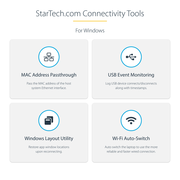 Startech Multiport USB-C 2x HDMI, USB-C/USB-A Hub 100W