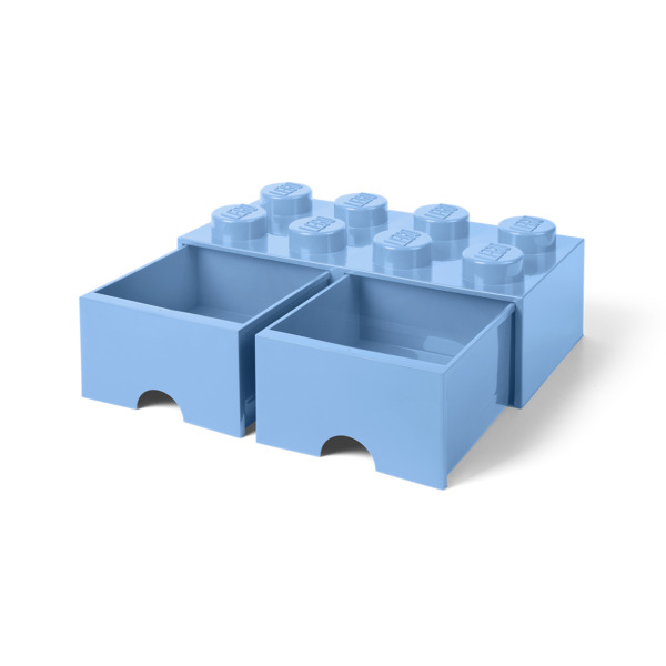 Room Copenhagen LEGO Brick Drawer 8 light blue - RC40061736