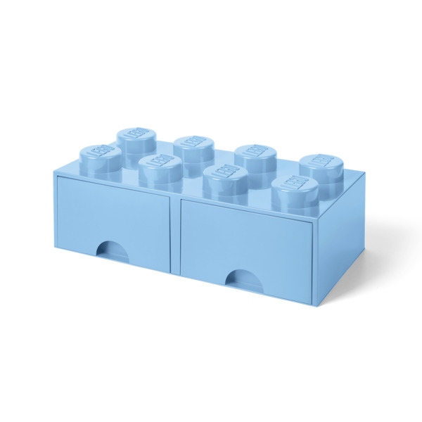 Room Copenhagen LEGO Brick Drawer 8 light blue - RC40061736