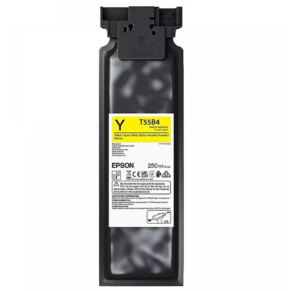 Epson UltraChrome DG2 T55B400 -mustekasetti, 250 ml, keltainen