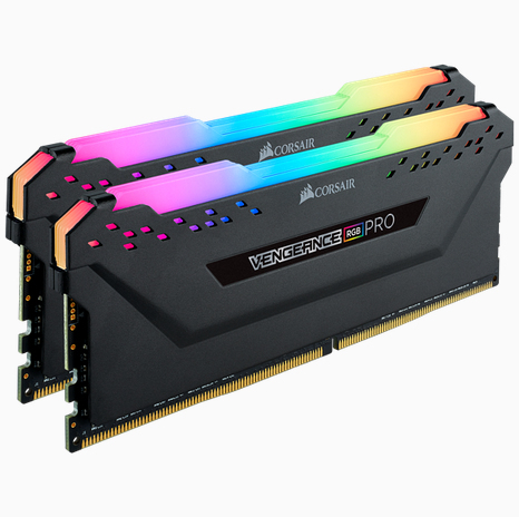 Corsair Vengeance RGB Pro 32 Gt (2 x 16 Gt) DDR4 3600 MHz, CL14 -muisti, Musta
