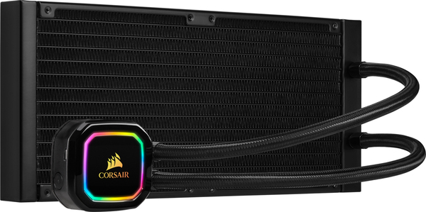 Corsair iCUE H115i RGB Pro XT 280mm AIO-nestej&auml;&auml;hdytysratkaisu prosessorille