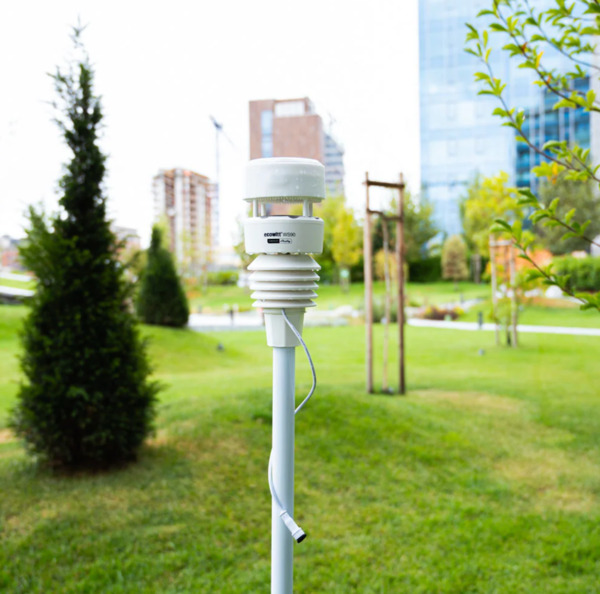 Ecowitt WS90 - 7-in-1 weather station Power by Shelly