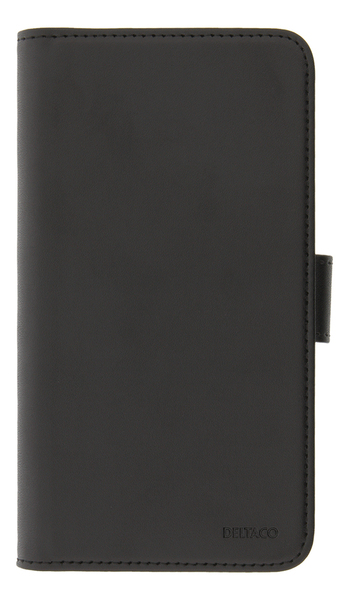 Deltaco 2-in-1 Wallet, iPhone 12 / 12 Pro - pl&aring;nboksfodral, Svart
