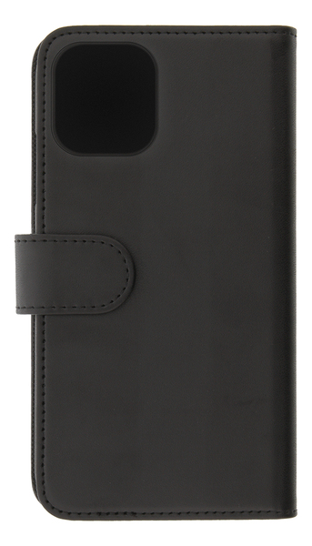 Deltaco 2-in-1 Wallet, iPhone 12 / 12 Pro - pl&aring;nboksfodral, Svart