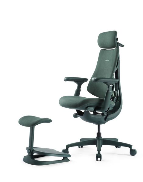 LiberNovo Omni Ergonomic Chair - 48cm Moss Green