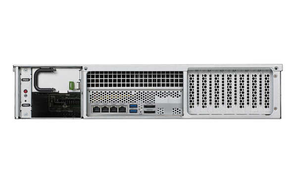 NETGEAR ReadyNAS 4312S - NAS-palvelin - 12 telineet - telineasennettava - SATA 6Gb/s / eSATA - RAID 0, 1, 5, 6, 10, JBOD - Gigabit Ethernet / 10 Gigabit Etherne