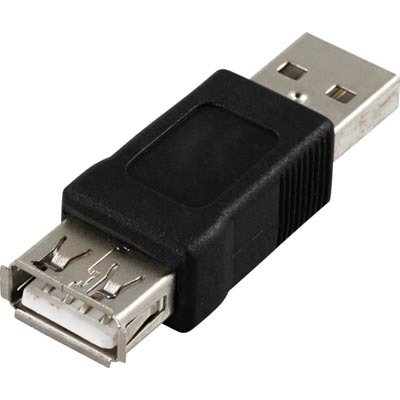DELTACO USB-adapter Typ A ha - Typ A ho