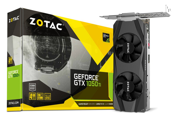 Zotac GeForce GTX 1050 2GB, -n&auml;yt&ouml;nohjain