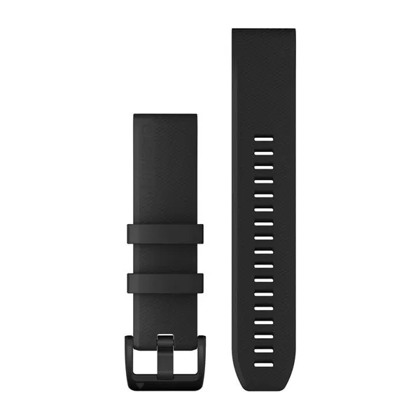 GARMIN QUICKFIT 22MM KELLONHIHNAT, MUSTA, METALLIOSAT MUSTAA RUOSTUMATONTA TER&Auml;ST&Auml;