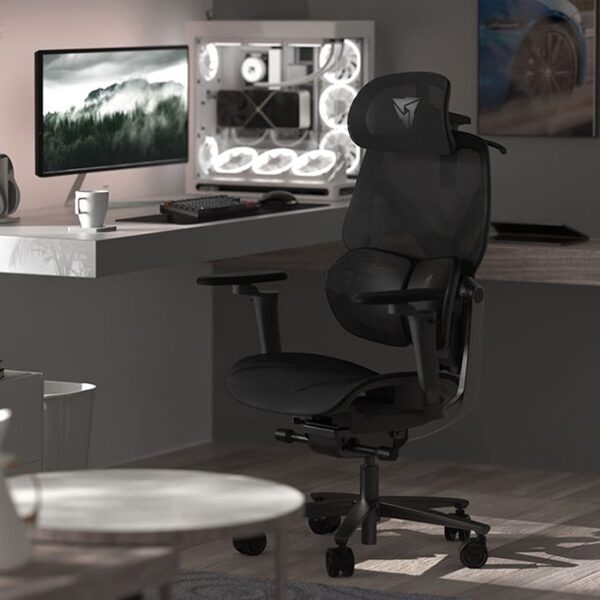 ThunderX3 Flex Pro Mesh - spelstol, Svart