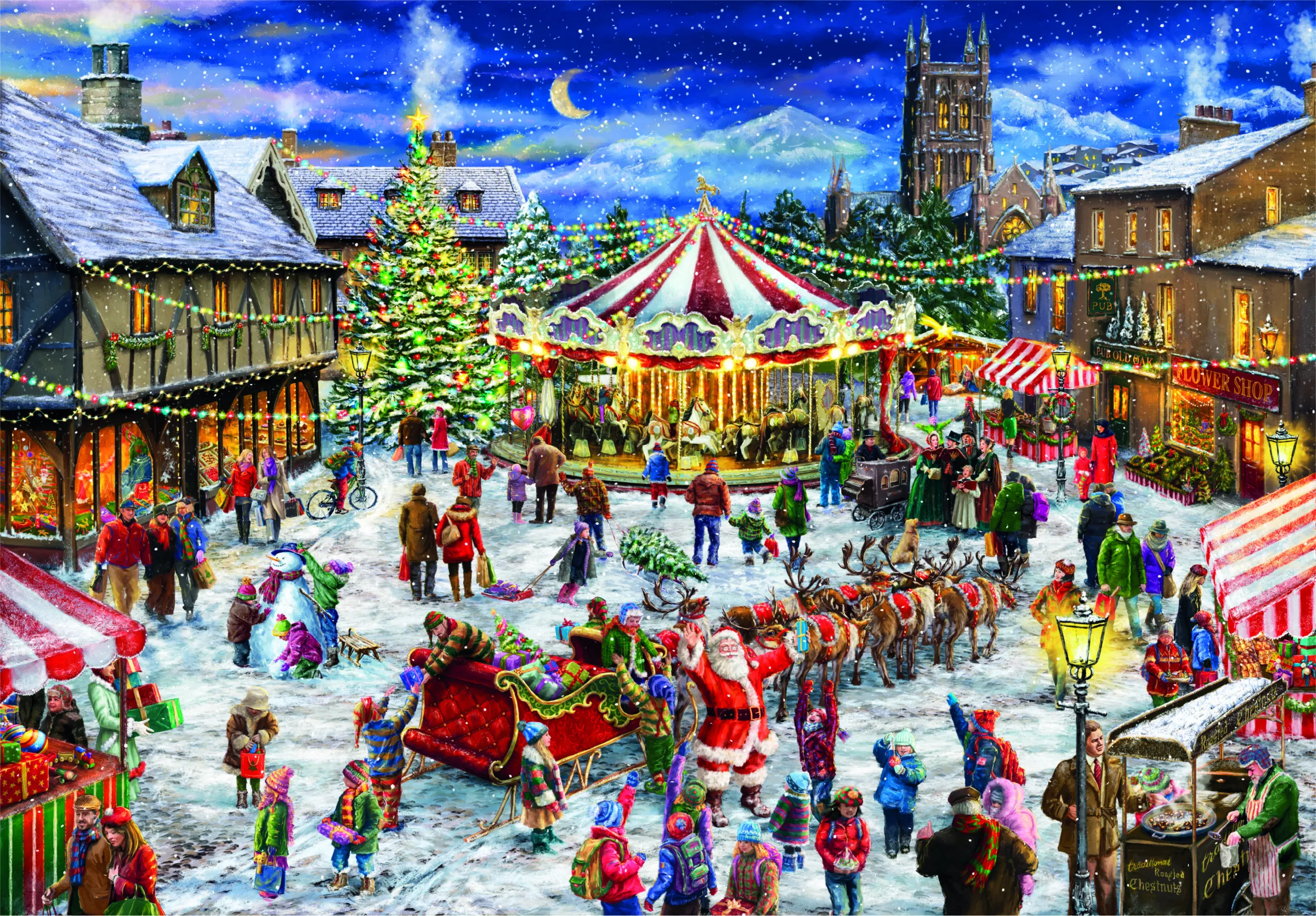 1500 pcs The Christmas Fair Compact