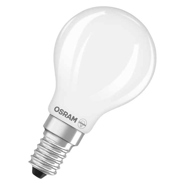 OSRAM LED Mini-Ball Bulb Frosted 250 lumen 1.8 watt 2700 kelvin E14