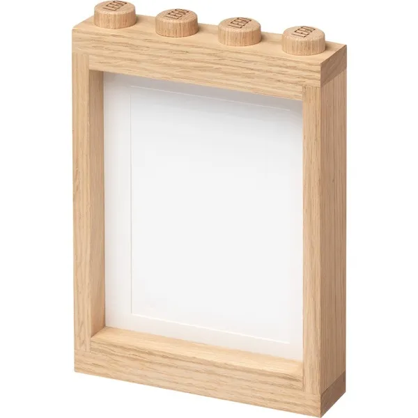 Room Copenhagen LEGO 1x4 wooden picture frame, storage box (oak, light)