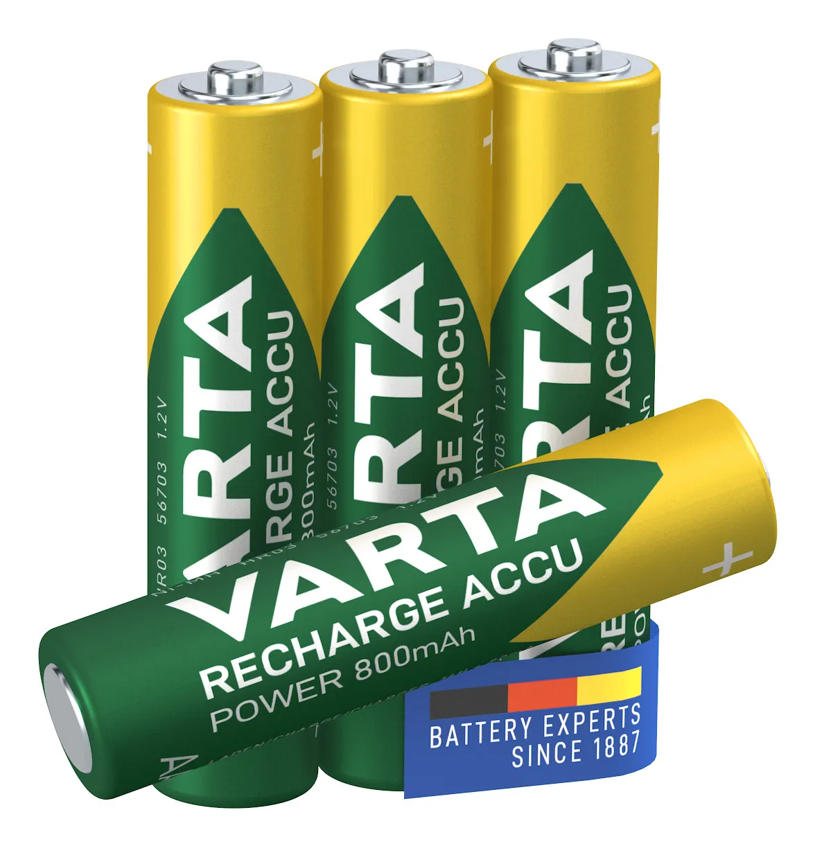 1x4 LL Accu AAA NiMH 800 mAH